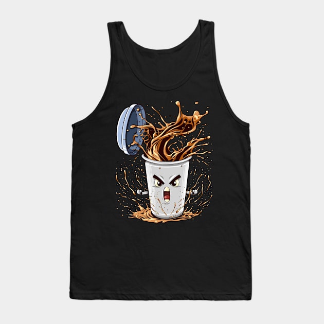 coffee super energy Tank Top by albertocubatas